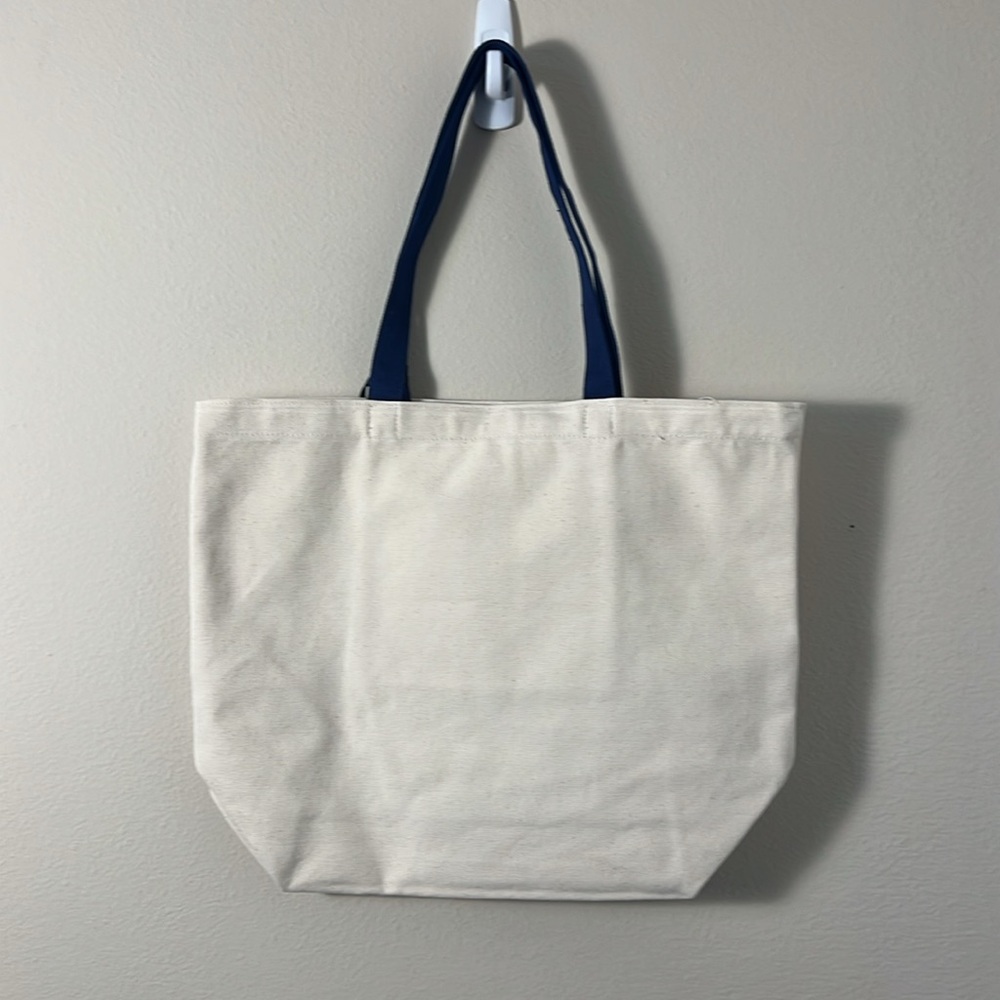 Kate Spade New York x Target Fish Embroidered Canvas Tote Bag - Picture 3 of 4